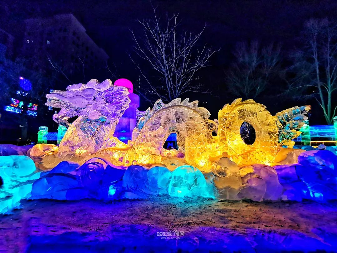 Zhaolin Park Ice Lantern Exhibition Area