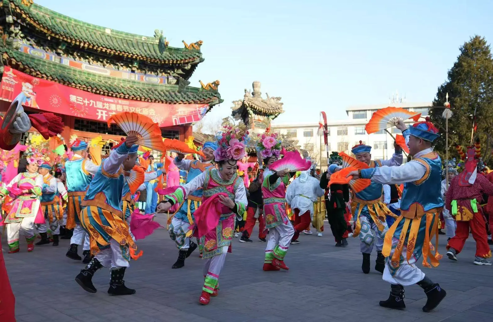 Beijing Temple Fair Panorama