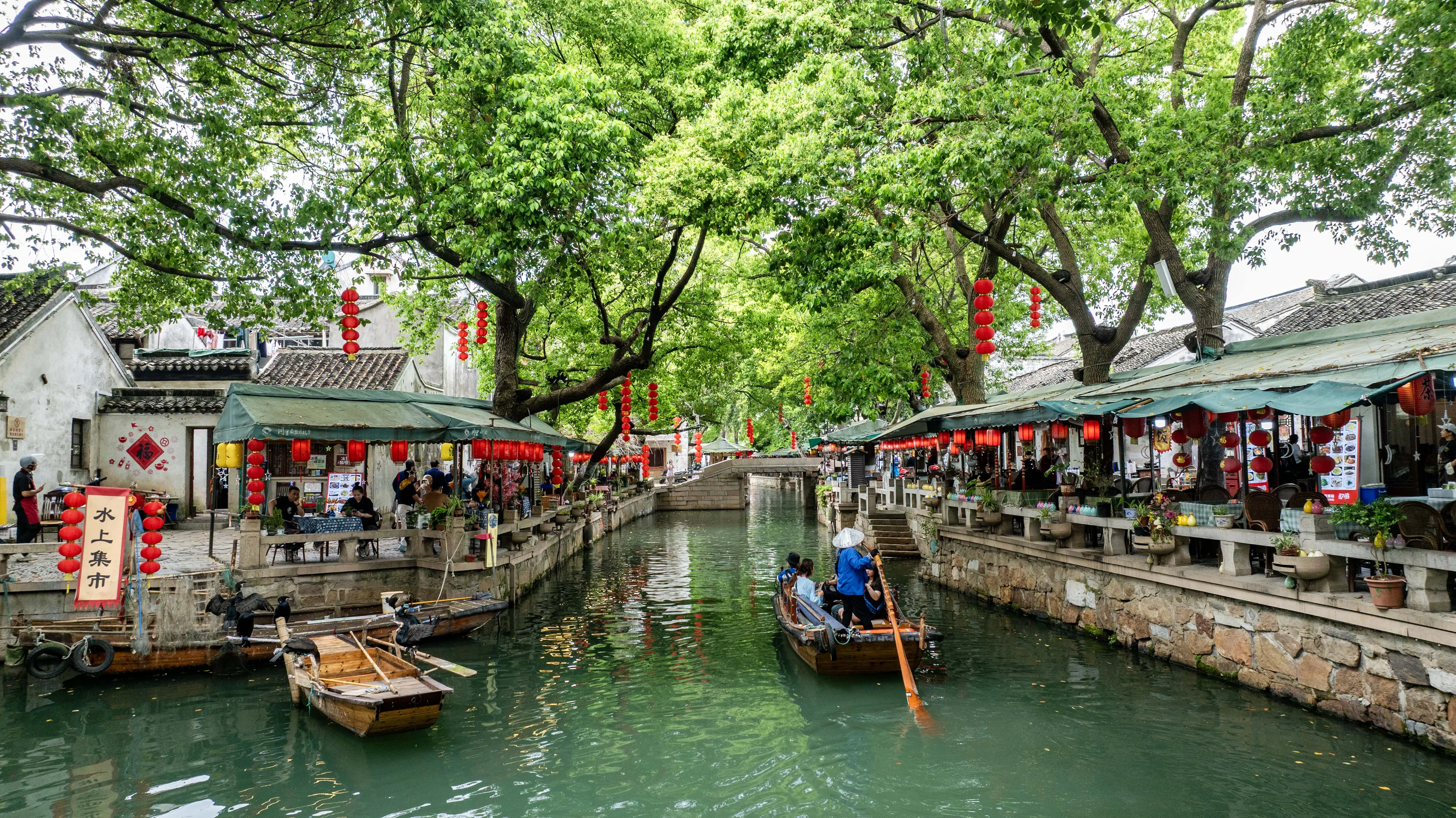 Jiangnan Water Town Scenery