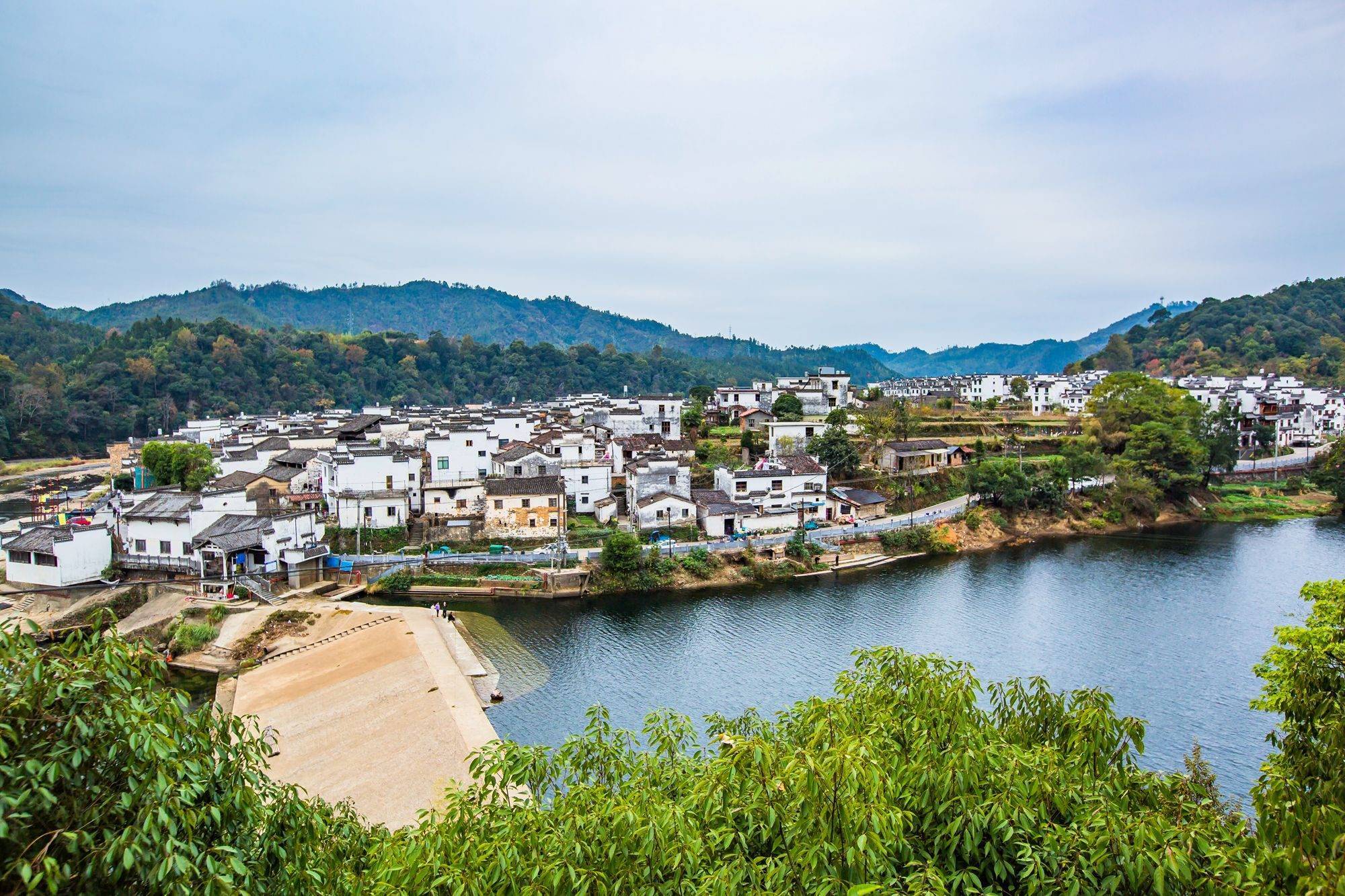 Wangkou Ancient Village, thousand-year-old commercial port, important birthplace of Wuyuan Hui culture