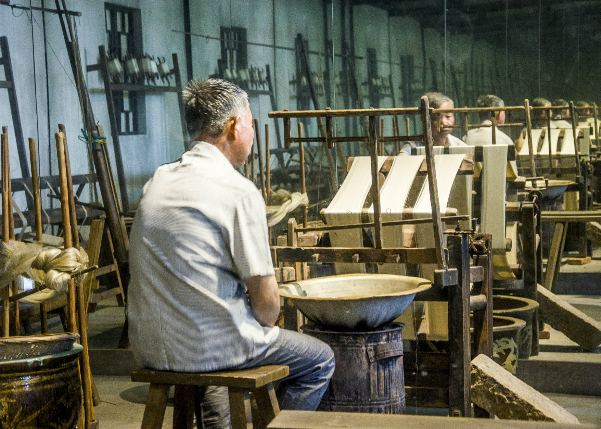 Jili Lake Silk Museum, showcasing Nanxun's traditional silk culture