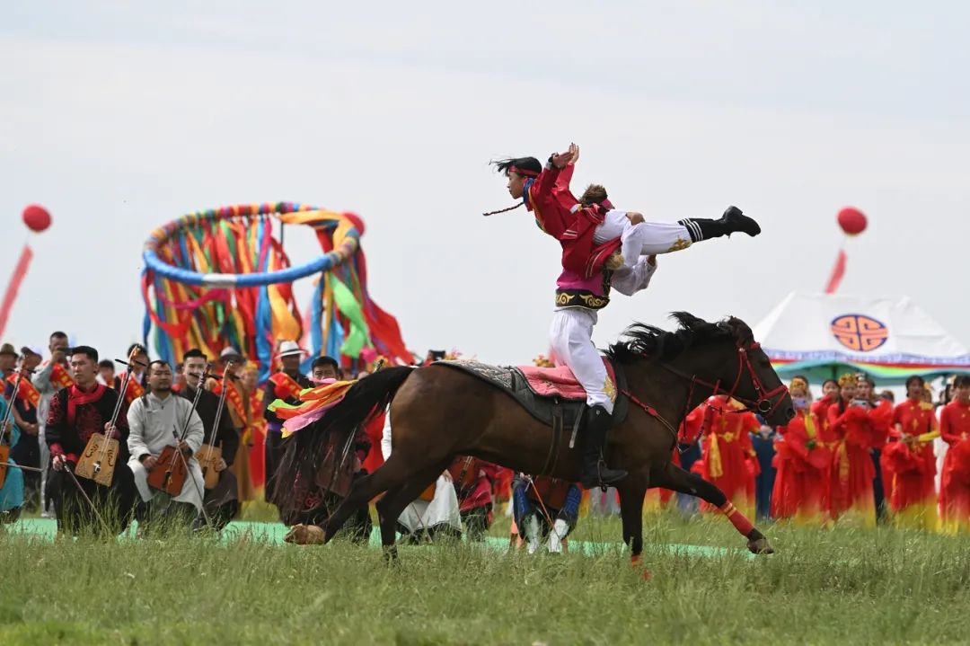 Horse racing at Nadam Festival