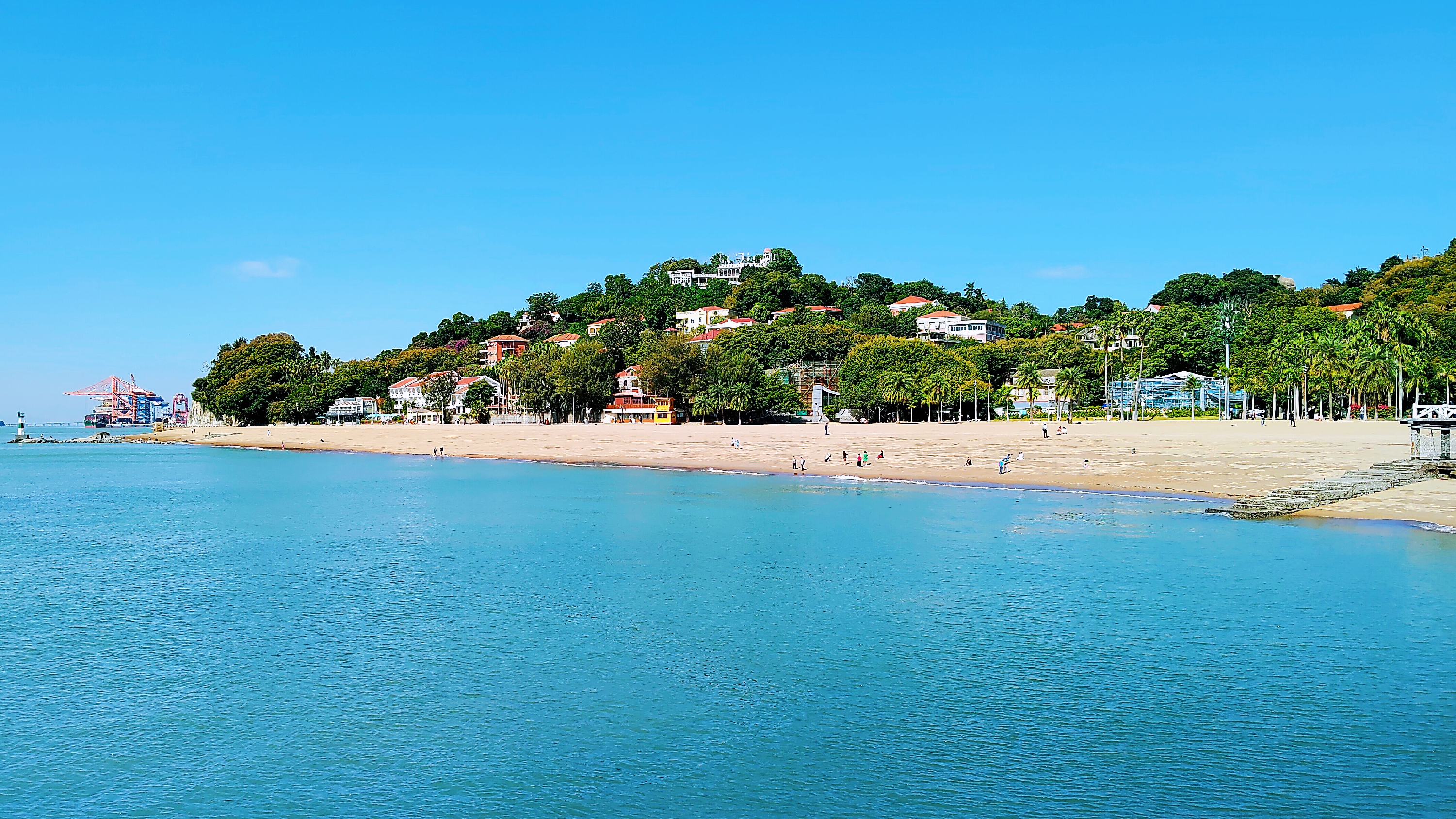 Panoramic view of Gulangyu